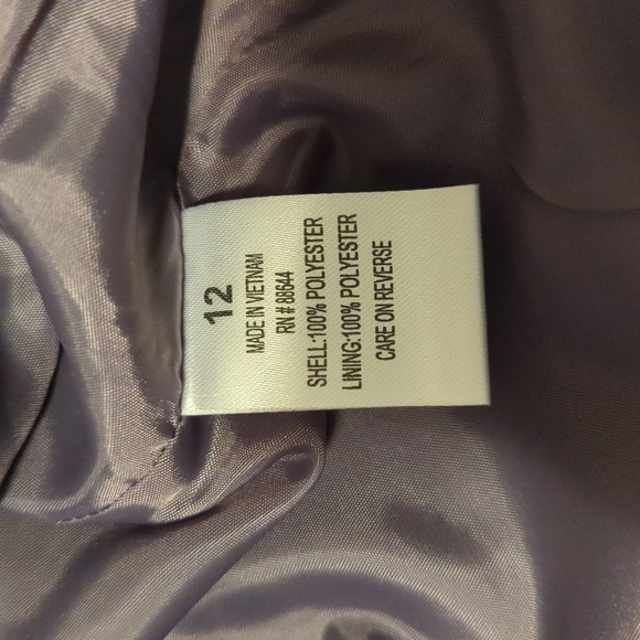 Emily Women's Grey 2 piece Jacket Dress. Size 12. - Picture 11 of 15